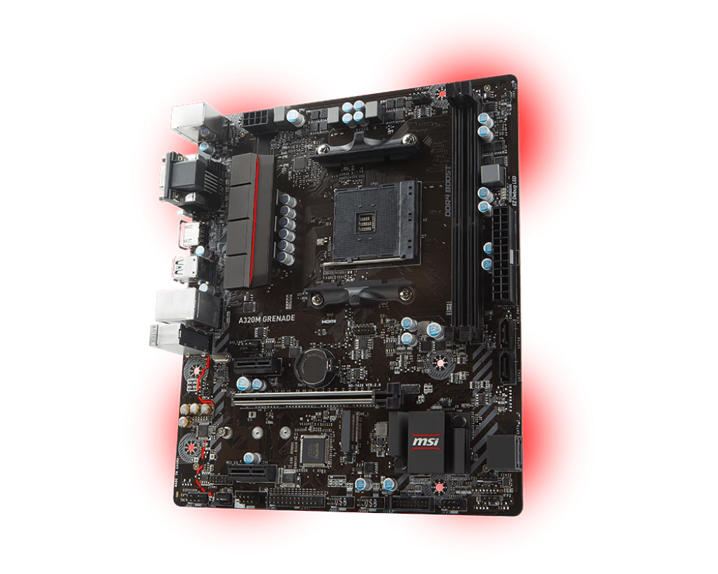 MSI A320M Grenade - Motherboard Specifications On MotherboardDB